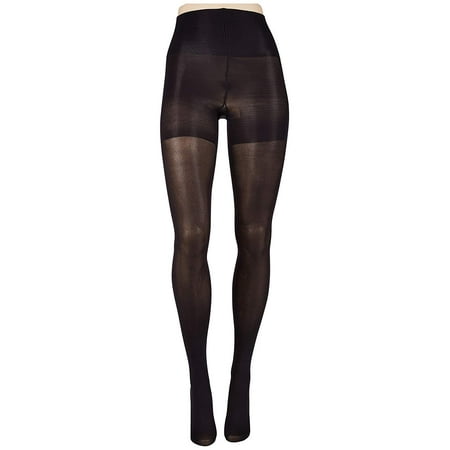 HUE High-Waist Tights with Control Top Black