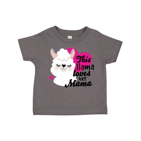 Inktastic Valentines Day This Llama Loves Her Mama Gift Toddler Toddler Girl T-Shirt
Inktastic Valentines Day This Llama Loves Her Mama Gift Toddler Toddler Girl T-Shirt