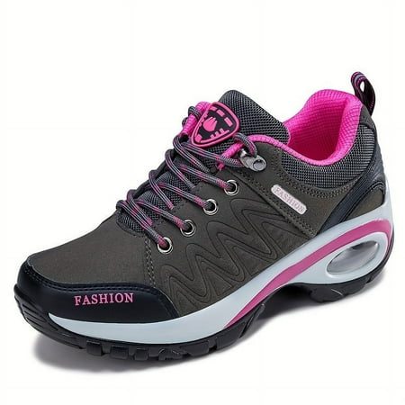 GUANGZHYZYFUS Stylish Women‘s Outdoor Climbing Shoes with Air Cushion for Comfortable Mountaineering and Sports Activities
GUANGZHYZYFUS Stylish Women‘s Outdoor Climbing Shoes with Air Cushion for Comfortable Mountaineering and Sports Activities