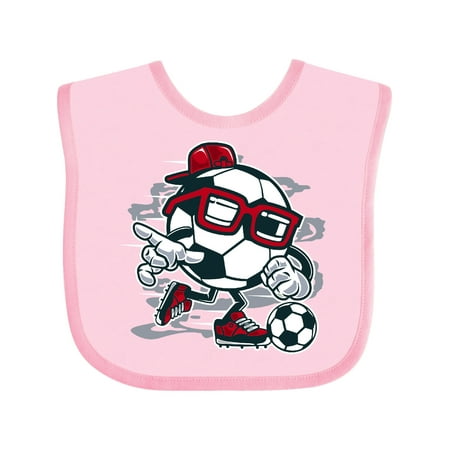 Inktastic Soccer Ball Gift Baby Boy or Baby Girl Bib