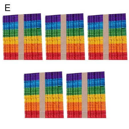 Yim 250Pcs Multicolor Wooden Craft Ice Lolly Cream Sticks Home Kids DIY Making Tool
Yim 250Pcs Multicolor Wooden Craft Ice Lolly Cream Sticks Home Kids DIY Making Tool