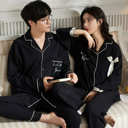 CoCopeaunt Winter Couple Pj Pajamas Mens Womens Full Sleeves Solid color Cotton Sleepwear Home Clothes Suit Ladies Pijamas Lounge Set
CoCopeaunt Winter Couple Pj Pajamas Mens Womens Full Sleeves Solid color Cotton Sleepwear Home Clothes Suit Ladies Pijamas Lounge Set