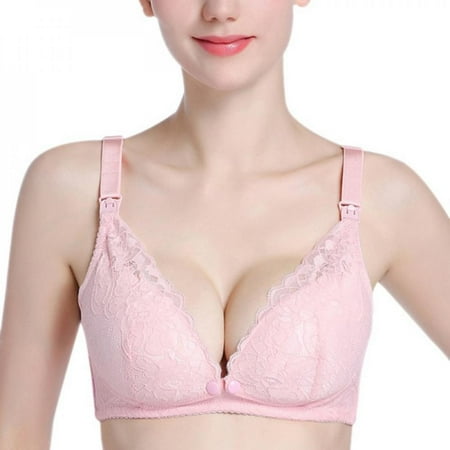 Clearance! Breathable Pregnant Feeding Bras Womens Lace Front Button Comfortable And Breathable Maternity Nursing Bra(75B-90C)
Clearance! Breathable Pregnant Feeding Bras Womens Lace Front Button Comfortable And Breathable Maternity Nursing Bra(75B-90C)