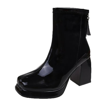 Classic Retro Fall Winter Women Boots Women Ankle Boots Autumn And Winter Solid Color Fashion Square Toe Back Zipper Comfortable Square Heel
Classic Retro Fall Winter Women Boots Women Ankle Boots Autumn And Winter Solid Color Fashion Square Toe Back Zipper Comfortable Square Heel