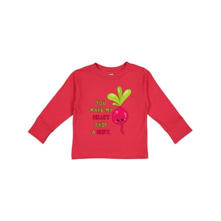 Inktastic You Make my Heart Skip a Beet Gift Toddler Boy or Toddler Girl Long Sleeve T-Shirt
Inktastic You Make my Heart Skip a Beet Gift Toddler Boy or Toddler Girl Long Sleeve T-Shirt
