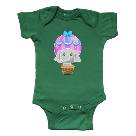 Inktastic Cute Baby Elephant in a Pink Hot Air Balloon Gift Baby Boy or Baby Girl Bodysuit
Inktastic Cute Baby Elephant in a Pink Hot Air Balloon Gift Baby Boy or Baby Girl Bodysuit