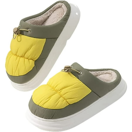 PIKADINGNIS Unisex House Slippers Non-Slip Cozy Warm Plush Lined Bedroom Slippers for Indoor & Outdoor
PIKADINGNIS Unisex House Slippers Non-Slip Cozy Warm Plush Lined Bedroom Slippers for Indoor & Outdoor