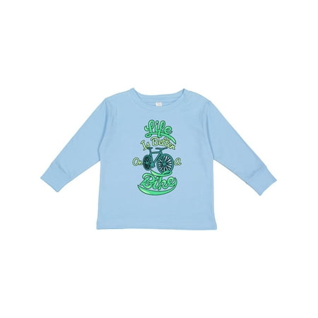 Inktastic Life is Better on a Bike Gift Toddler Boy or Toddler Girl Long Sleeve T-Shirt
Inktastic Life is Better on a Bike Gift Toddler Boy or Toddler Girl Long Sleeve T-Shirt