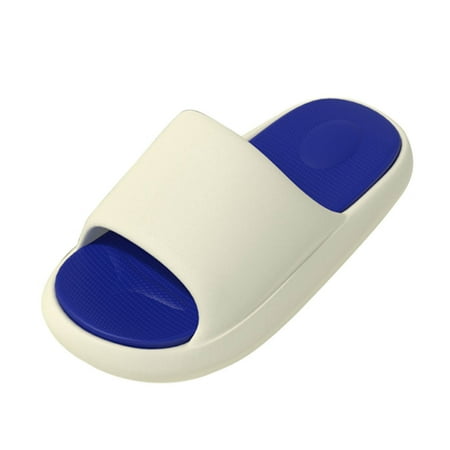 GNEIKDEING Ladies Couple Shoes Non Slip Novelty Open Toe Slippers Summer Home Bathroom Platform Slippers Gift on Clearance