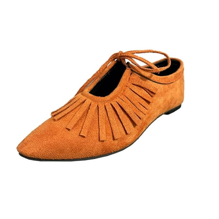 BELLZELY Womens Shoes Sandals Clearance Women s Pointed Toe Tassel Comfy Casual Shoes Solid Comfortable Low Heeled Single Shoes
BELLZELY Womens Shoes Sandals Clearance Women s Pointed Toe Tassel Comfy Casual Shoes Solid Comfortable Low Heeled Single Shoes