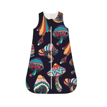 Fotbe Mushroom Doodle Pattern Sleep Sack - Baby Wearable Blanket with Zipper Extra Soft Cotton Sleeveless Sleeping Bag for Infants-Large
Fotbe Mushroom Doodle Pattern Sleep Sack - Baby Wearable Blanket with Zipper Extra Soft Cotton Sleeveless Sleeping Bag for Infants-Large