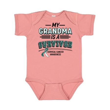 Inktastic My Grandma is a Survivor Cervical Cancer Awareness Gift Baby Boy or Baby Girl Bodysuit
Inktastic My Grandma is a Survivor Cervical Cancer Awareness Gift Baby Boy or Baby Girl Bodysuit
