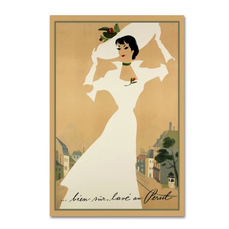 Trademark Fine Art 'Ads Cleaning 1' Canvas Art by Vintage Lavoie
