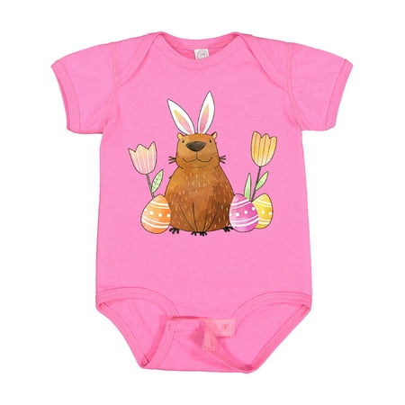 Inktastic Easter Capybara with Eggs and Flowers Gift Baby Boy or Baby Girl Bodysuit
Inktastic Easter Capybara with Eggs and Flowers Gift Baby Boy or Baby Girl Bodysuit