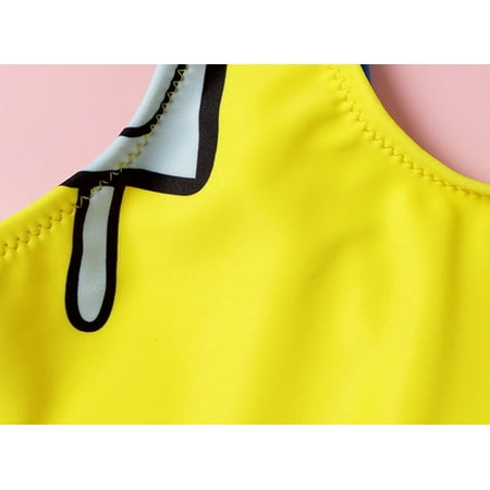 Cathalem Girls One-piece Swimsuits Girls Suit Girls Baby Beach Ice Piece Suit Swimwear Swimsuit Bathing One Toddler Girls Swimwear Girl Yellow 5-6 Years
Cathalem Girls One-piece Swimsuits Girls Suit Girls Baby Beach Ice Piece Suit Swimwear Swimsuit Bathing One Toddler Girls Swimwear Girl Yellow 5-6 Years