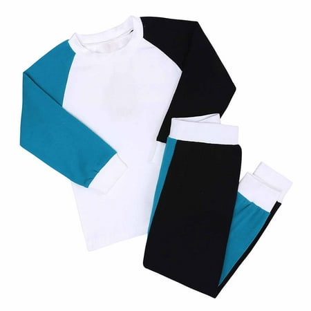 Virmaxy Toddler Baby Boys Girls Color Block Pajamas Set Unisex Infant Baby Snug-Fit Cotton Plunge Long Sleeve Sleepwear Sets Crew Pullover Blouse with Pants Home Nightshirt Set Black-B 2T
Virmaxy Toddler Baby Boys Girls Color Block Pajamas Set Unisex Infant Baby Snug-Fit Cotton Plunge Long Sleeve Sleepwear Sets Crew Pullover Blouse with Pants Home Nightshirt Set Black-B 2T