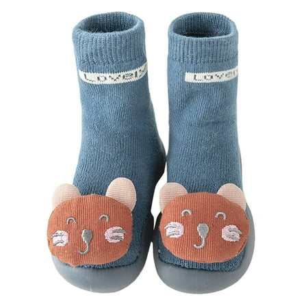 Youmylove Cartoon Baby Non-Slip Walking Shoes Fall Winter New Toddler Children Indoor Warm Soft Sole Floor Shoes Child Leisure Footwear First Walkers
Youmylove Cartoon Baby Non-Slip Walking Shoes Fall Winter New Toddler Children Indoor Warm Soft Sole Floor Shoes Child Leisure Footwear First Walkers