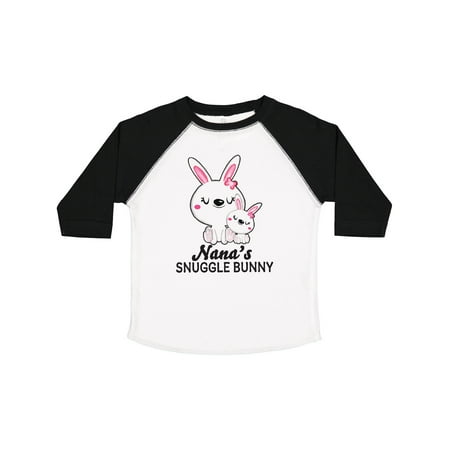 Inktastic Nanas Snuggle Bunny Easter Gift Toddler Toddler Girl T-Shirt