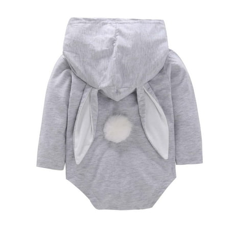 YWDJ 0-24 Months Bodysuit Easter Toddler Boys Girls Spring Fall Cartoon Rabbit Ears Jumpsuit Romper Gray 0-6 Months
YWDJ 0-24 Months Bodysuit Easter Toddler Boys Girls Spring Fall Cartoon Rabbit Ears Jumpsuit Romper Gray 0-6 Months