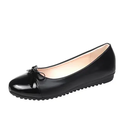 Women‘s Faux Leather Solid Slip On Bow Decor Flats Round Toe Light Weight Ballet Flats Women‘s Shoes
Women‘s Faux Leather Solid Slip On Bow Decor Flats Round Toe Light Weight Ballet Flats Women‘s Shoes