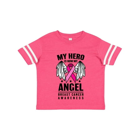 Inktastic My Hero is Now My Angel Breast Cancer Awareness Gift Toddler Boy or Toddler Girl T-Shirt
Inktastic My Hero is Now My Angel Breast Cancer Awareness Gift Toddler Boy or Toddler Girl T-Shirt