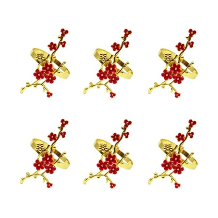 Vervmczn 6Pcs Napkin Ring Crystal Napkin Clasp Used for Wedding Party Dinner Christmas Holiday Decoration-Gold
Vervmczn 6Pcs Napkin Ring Crystal Napkin Clasp Used for Wedding Party Dinner Christmas Holiday Decoration-Gold
