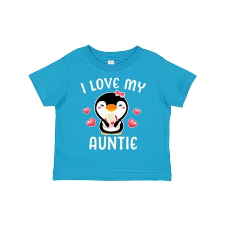Inktastic I Love My Auntie with Cute Penguin and Hearts Gift Toddler Toddler Girl T-Shirt
Inktastic I Love My Auntie with Cute Penguin and Hearts Gift Toddler Toddler Girl T-Shirt
