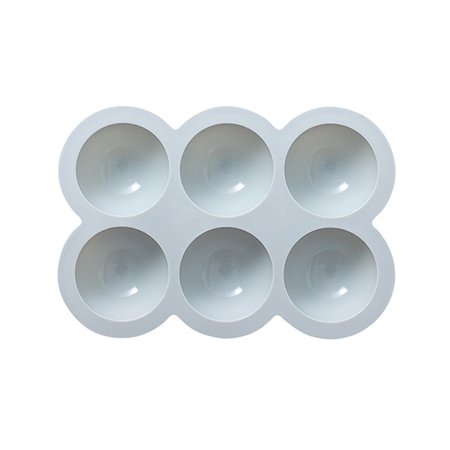 Silicone Semicircle Shape Fondant Mold Cake Decoration Candy Mold Chocolate Gift