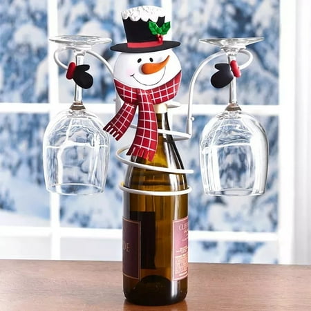 Tiitstoy Christmas Wine Bottle & Glass Holder 2022 Christmas Wine Glass Holders Countertop Uniquie Ornament for Home Decor Bar Wine Cellar Shelves Counter Cabinet Pantry
Tiitstoy Christmas Wine Bottle & Glass Holder 2022 Christmas Wine Glass Holders Countertop Uniquie Ornament for Home Decor Bar Wine Cellar Shelves Counter Cabinet Pantry