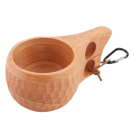 Wooden Tea Cup Wooden Camp Cup Portable With Hanging Buckle For Home For Camping For Outdoor For Hiking For Backpacking Type 2
Wooden Tea Cup Wooden Camp Cup Portable With Hanging Buckle For Home For Camping For Outdoor For Hiking For Backpacking Type 2