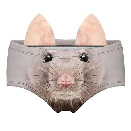 Lingerie For Women Women Lingerie Ladies Fashion Cute Funny Animal Ear Pattern Breathable Panties Low Waist Sexy Briefs Gray
Lingerie For Women Women Lingerie Ladies Fashion Cute Funny Animal Ear Pattern Breathable Panties Low Waist Sexy Briefs Gray