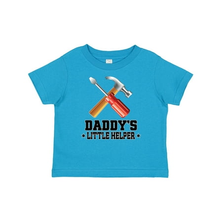 Inktastic Daddy Little Helper Outfit Tools Gift Baby Boy T-Shirt