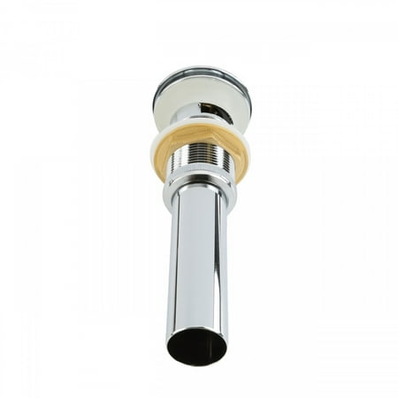 Pop-up Sink Drain with Overflow Chrome Finish for Sinks Renovator s Supply