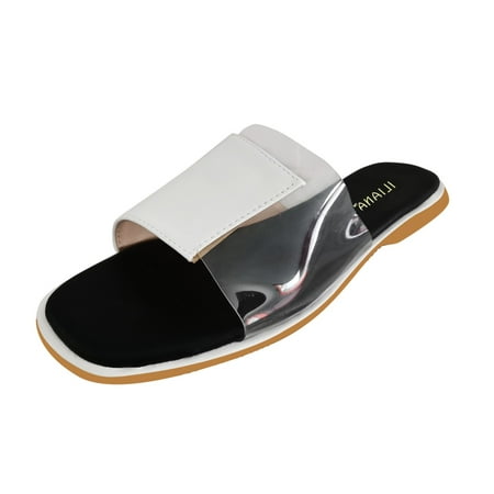 Women s Fashion Transparent Solid Color Stitching Flat Sandals And Slippers Ladies Slippers for Women Open Toe Black Ballet Slippers for Women
Women s Fashion Transparent Solid Color Stitching Flat Sandals And Slippers Ladies Slippers for Women Open Toe Black Ballet Slippers for Women
