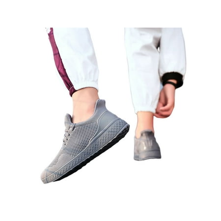 Rotosw Mens Athletic Shoes Mesh Sneakers Breathable Casual Shoe Comfort Sport Trainers Fitness Workout Fashion Flats Gray 9.5
Rotosw Mens Athletic Shoes Mesh Sneakers Breathable Casual Shoe Comfort Sport Trainers Fitness Workout Fashion Flats Gray 9.5