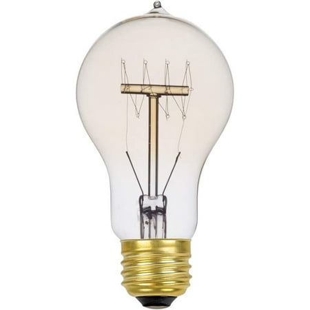 01325 60W Vintage Edison A19 Quad Loop Incandescent Filament Light Bulb E26 Base 245 Lumens Soft White
01325 60W Vintage Edison A19 Quad Loop Incandescent Filament Light Bulb E26 Base 245 Lumens Soft White