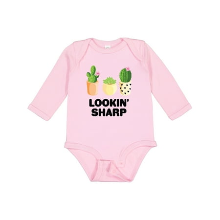 Inktastic Lookin Sharp with Cacti and Succulent Boys or Girls Long Sleeve Baby Bodysuit
Inktastic Lookin Sharp with Cacti and Succulent Boys or Girls Long Sleeve Baby Bodysuit