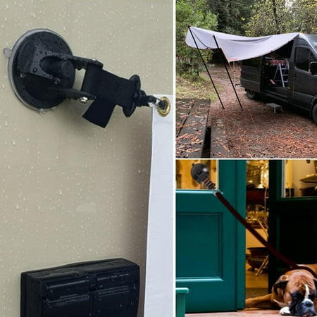 Yanerim Potable 360 Degree Rotating Suction Cup Hook Camping Climbing Awning Tieback
Yanerim Potable 360 Degree Rotating Suction Cup Hook Camping Climbing Awning Tieback