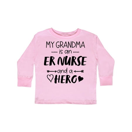 Inktastic My Grandma is an ER Nurse and a Hero Gift Toddler Boy or Toddler Girl Long Sleeve T-Shirt
Inktastic My Grandma is an ER Nurse and a Hero Gift Toddler Boy or Toddler Girl Long Sleeve T-Shirt
