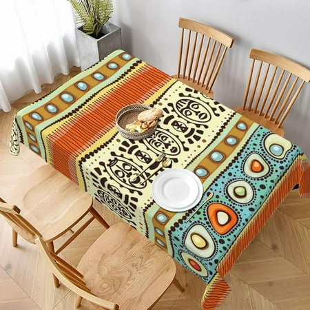 African Ethnic Pattern Rectangle Tablecloth Kitchen Dining Table r Washable Waterproof Tablecloth Holiday Party rations
African Ethnic Pattern Rectangle Tablecloth Kitchen Dining Table r Washable Waterproof Tablecloth Holiday Party rations