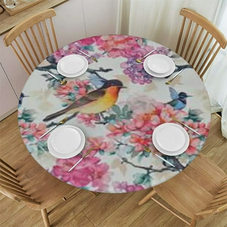 Qlo0ole Tablecloth Round Rose Table Decoration for Party Flowers Pink Floral Tablecloth Circle for Dinner Table Decor 31-35
Qlo0ole Tablecloth Round Rose Table Decoration for Party Flowers Pink Floral Tablecloth Circle for Dinner Table Decor 31-35