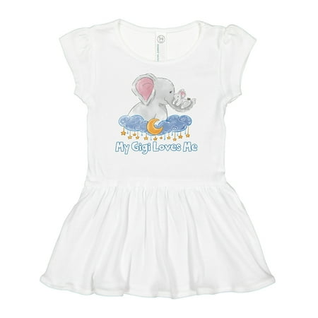 Inktastic My Gigi Loves Me Cute Elephants Clouds Moon and Stars Gift Baby Girl Dress
Inktastic My Gigi Loves Me Cute Elephants Clouds Moon and Stars Gift Baby Girl Dress