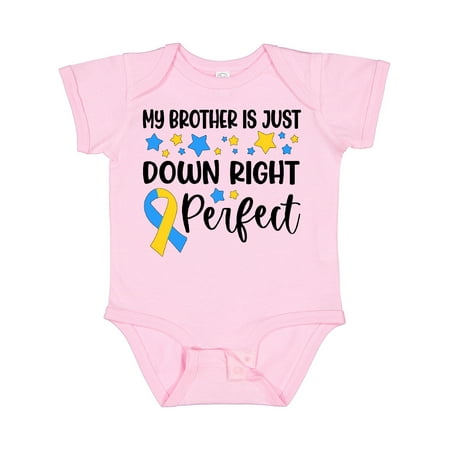 Inktastic My Brother is Just Down Right Perfect- Down Syndrome Awareness Ribbon Gift Baby Boy or Baby Girl Bodysuit
Inktastic My Brother is Just Down Right Perfect- Down Syndrome Awareness Ribbon Gift Baby Boy or Baby Girl Bodysuit