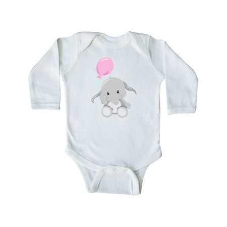 Inktastic Cute Elephant Holding Pink Balloon Gray Elephant Gift Baby Boy or Baby Girl Long Sleeve Bodysuit
Inktastic Cute Elephant Holding Pink Balloon Gray Elephant Gift Baby Boy or Baby Girl Long Sleeve Bodysuit