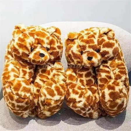 CoCopeanut Winter Trend Teddy Bear Fluffy Women Plush Slippers Cute Christmas Birthday Girls Fuzzy Gifts Shoes Bedroom Ladies Warm Slides
CoCopeanut Winter Trend Teddy Bear Fluffy Women Plush Slippers Cute Christmas Birthday Girls Fuzzy Gifts Shoes Bedroom Ladies Warm Slides