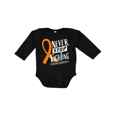 Inktastic Never Stop Fighting Leukemia Awareness Orange Ribbon Gift Baby Boy or Baby Girl Long Sleeve Bodysuit
Inktastic Never Stop Fighting Leukemia Awareness Orange Ribbon Gift Baby Boy or Baby Girl Long Sleeve Bodysuit