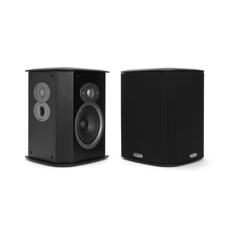 Polk Audio FXiA4 Timbre-Matched Bipole/Dipole Surround Loudspeaker (Pair, Black)