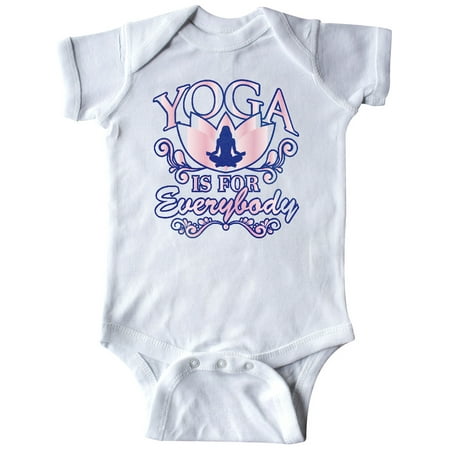 Inktastic Yoga Meditation Exercise Gift Baby Girl Bodysuit