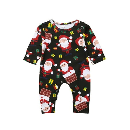 Luiryare Newborn Baby Unisex Spring Romper Christmas Cartoon Santa Printed Long Jumpsuit
Luiryare Newborn Baby Unisex Spring Romper Christmas Cartoon Santa Printed Long Jumpsuit