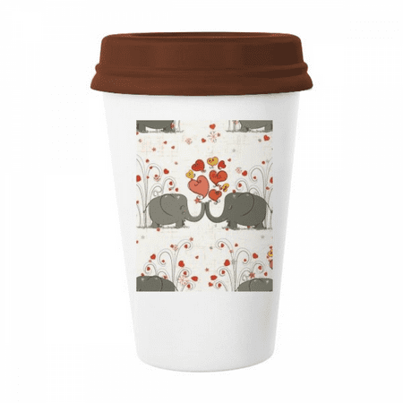Grey Kissing Elephants Valentine s Day Mug Coffee Drinking Glass Pottery Cerac Cup Lid
Grey Kissing Elephants Valentine s Day Mug Coffee Drinking Glass Pottery Cerac Cup Lid